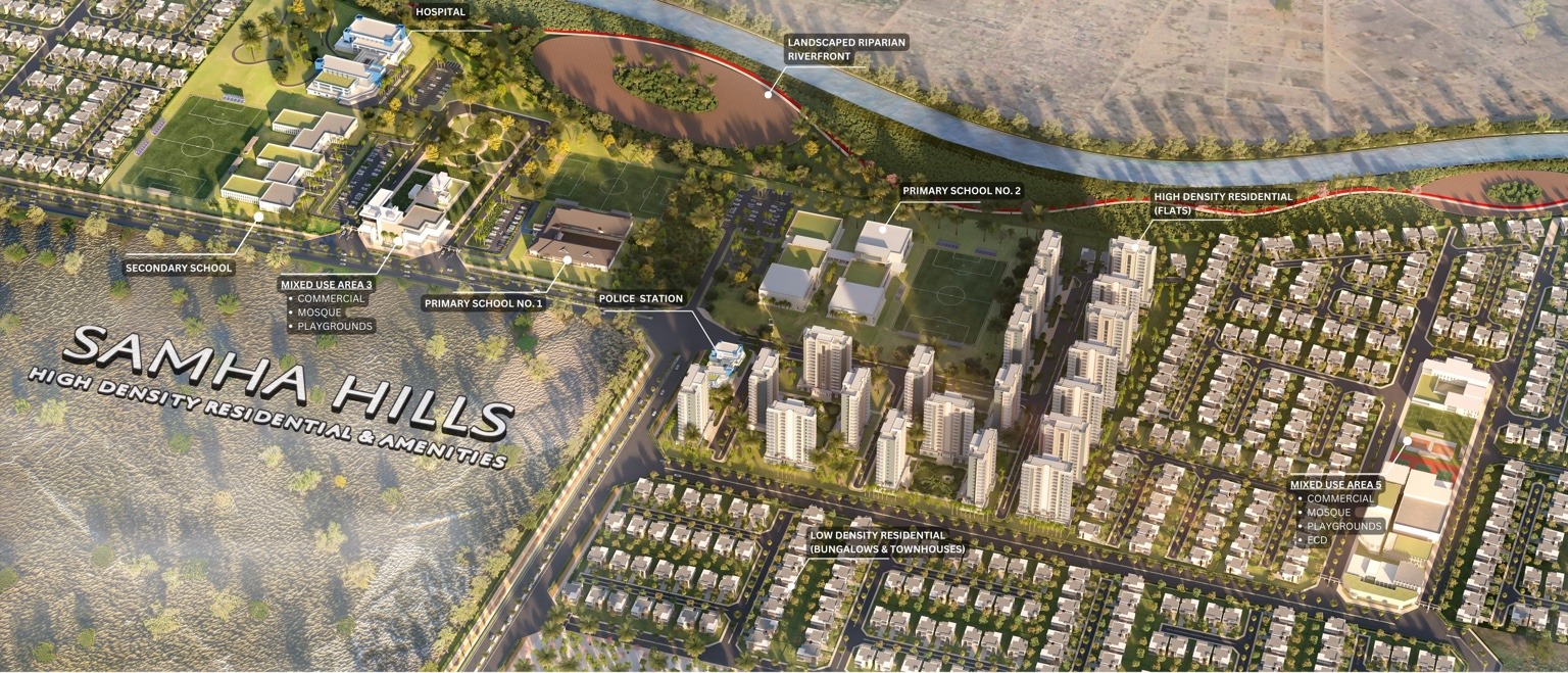Samha Hills proposed amenities